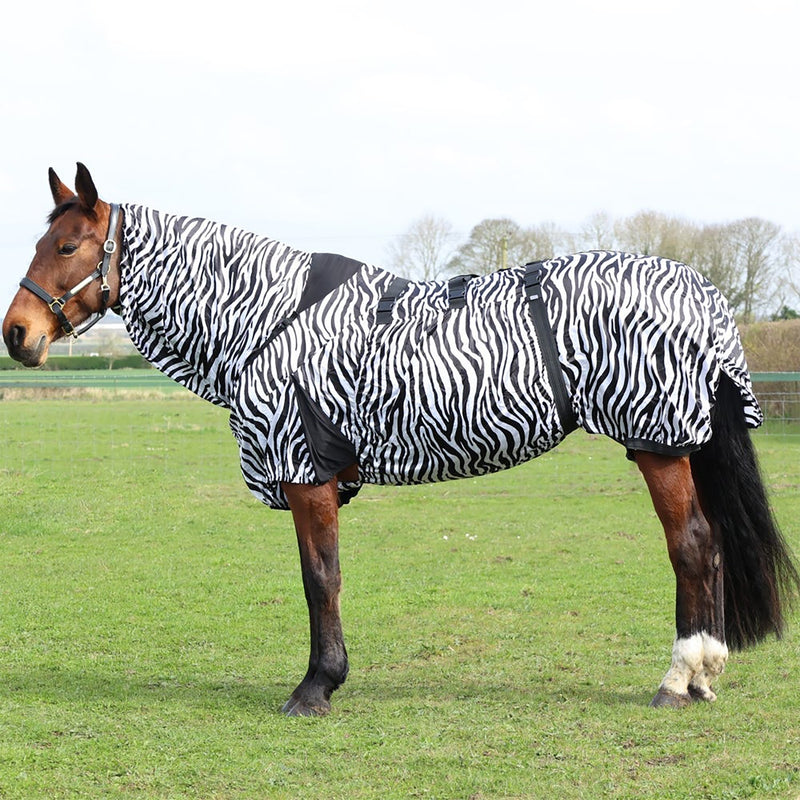 Load image into Gallery viewer, Stormx Original Sweet Itch Zebra Rug Black/White
