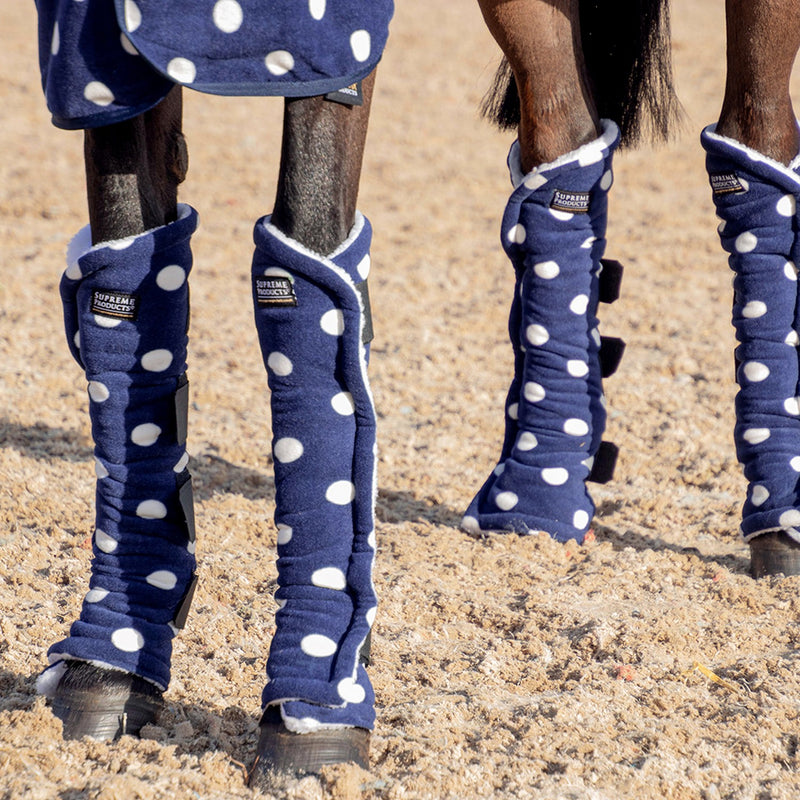Load image into Gallery viewer, Supreme Products Dotty Fleece Boots Noble Navy
