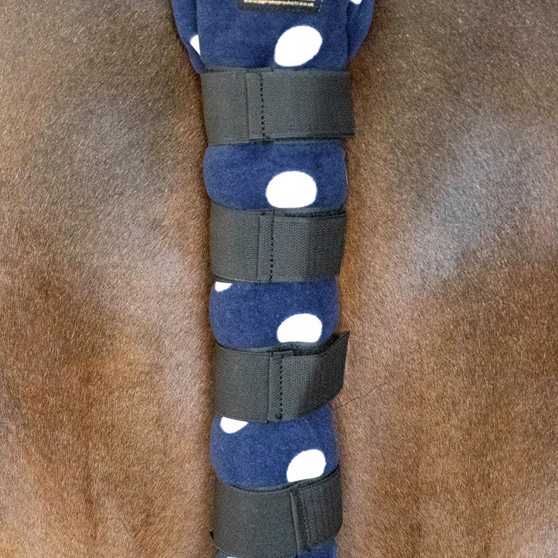 Load image into Gallery viewer, Supreme Products Dotty Fleece Tail Guard Noble Navy
