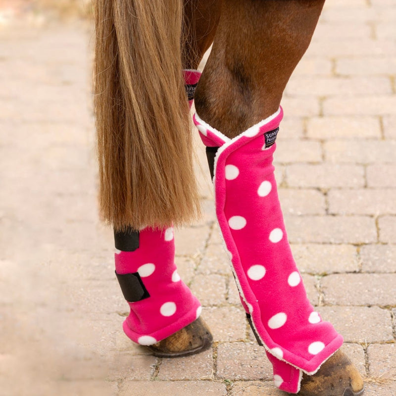 Load image into Gallery viewer, Supreme Products Dotty Fleece Boots Paradise Pink
