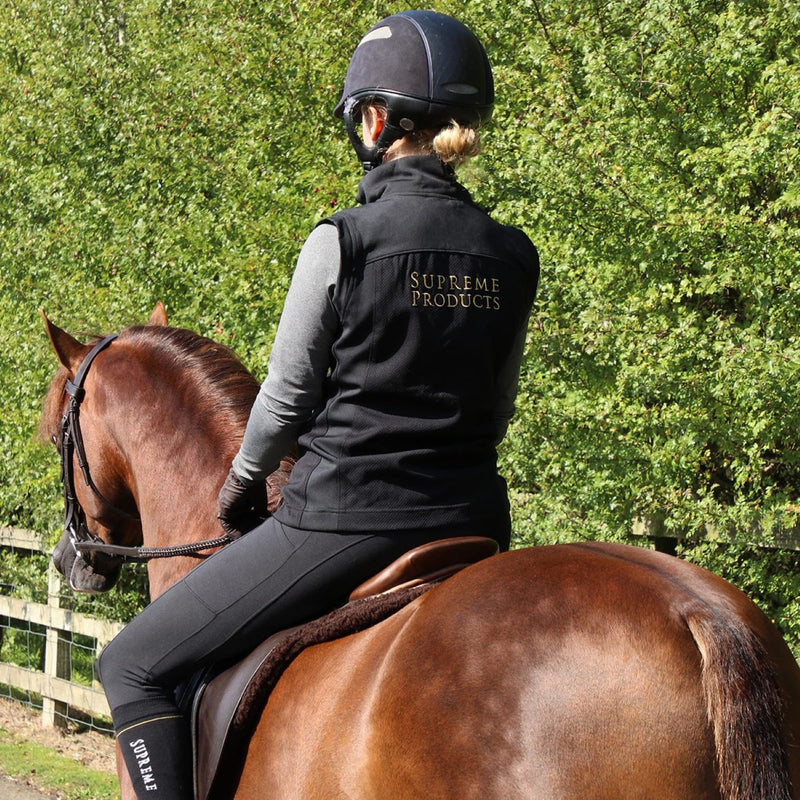 Load image into Gallery viewer, Supreme Products Active Show Rider Gilet Black
