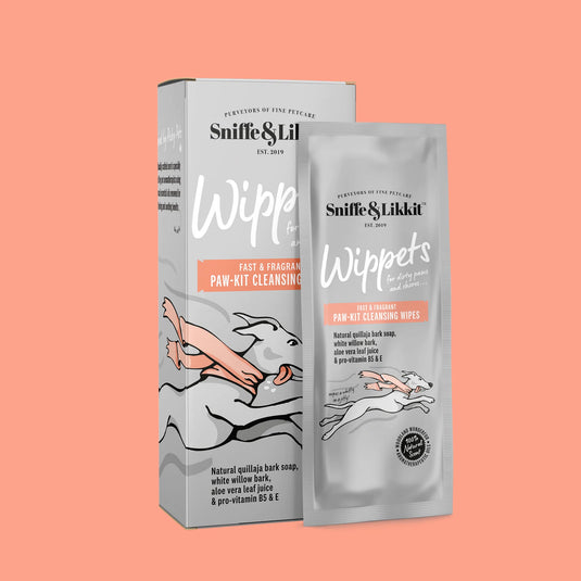 Sniffe & Likkit - Whippets (Paw-Kit Cleansing Wipes)