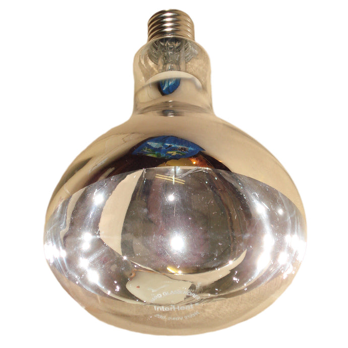 Intelec Hard Glass Infra Red Heat Bulb Clear