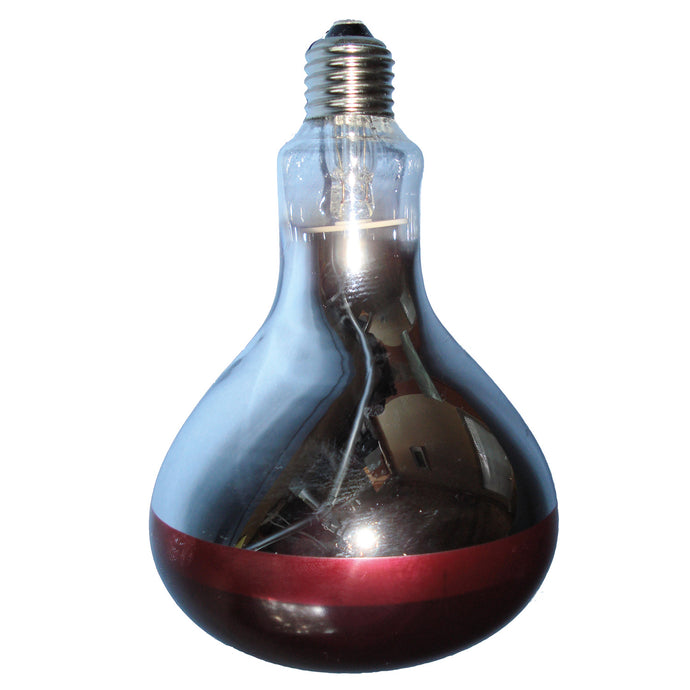Intelec Hard Glass Infra Red Heat Bulb Ruby