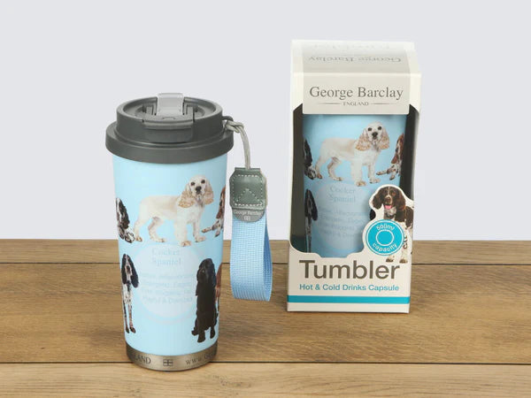 Load image into Gallery viewer, GB Tumbler - Hot &amp; Cold Drinks Capsule - Cocker Spaniel
