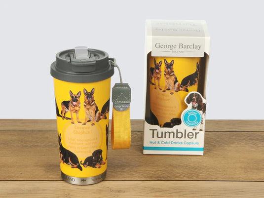 GB Tumbler - Hot & Cold Drinks Capsule - German Shepherd