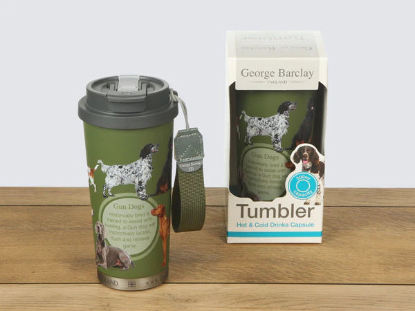 Load image into Gallery viewer, GB Tumbler - Hot &amp; Cold Drinks Capsule - Gun Dogs
