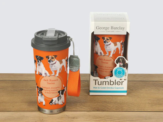 GB Tumbler - Hot & Cold Drinks Capsule - Jack Russell Terrier
