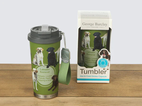 Load image into Gallery viewer, GB Tumbler - Hot &amp; Cold Drinks Capsule - Labrador Retriever
