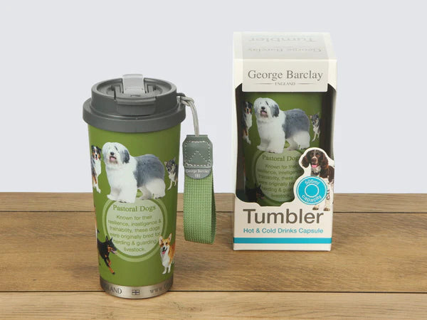 Load image into Gallery viewer, GB Tumbler - Hot &amp; Cold Drinks Capsule - Pastoral Dogs
