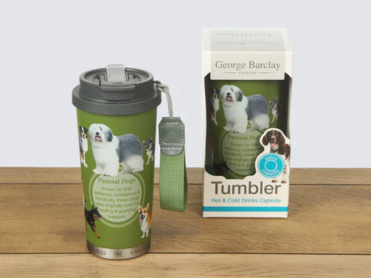 GB Tumbler - Hot & Cold Drinks Capsule - Pastoral Dogs