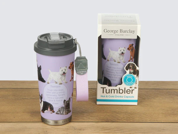 Load image into Gallery viewer, GB Tumbler - Hot &amp; Cold Drinks Capsule - Terriers

