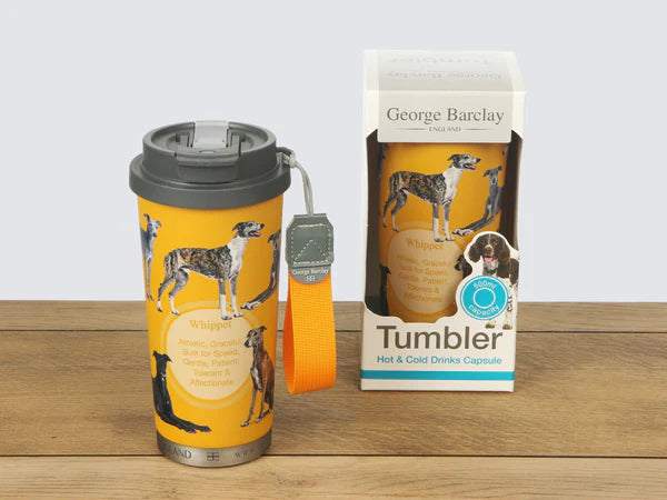 Load image into Gallery viewer, GB Tumbler - Hot &amp; Cold Drinks Capsule - Whippet
