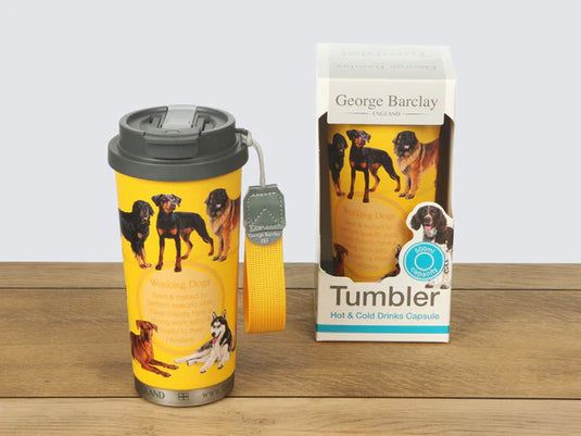 GB Tumbler - Hot & Cold Drinks Capsule - Working Dogs