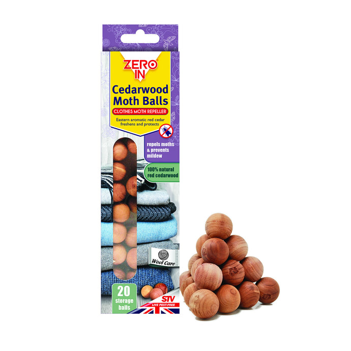 Zero In Cedarwood Clothes Moth Balls