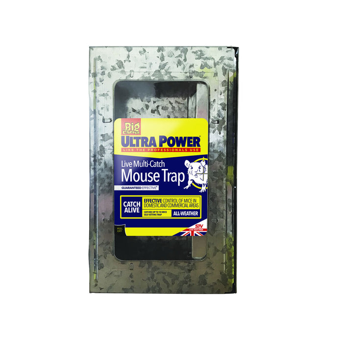 The Big Cheese Ultra Power Live Multi Catch Mouse Trap