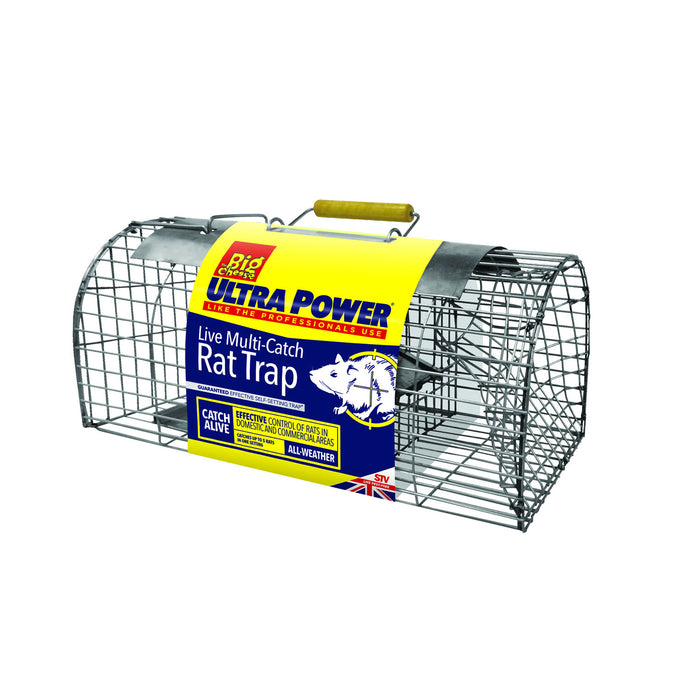 The Big Cheese Ultra Power Live Multi Catch Rat Trap