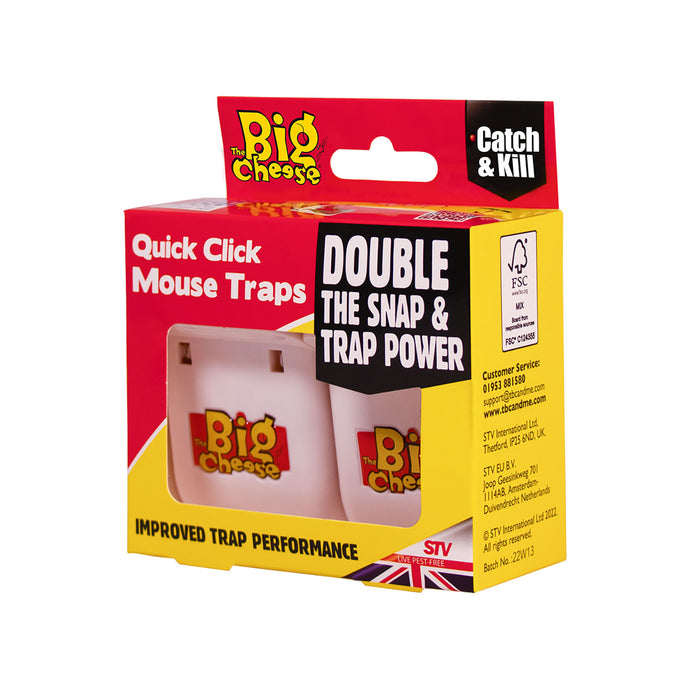The Big Cheese Quick Click Mouse Trap