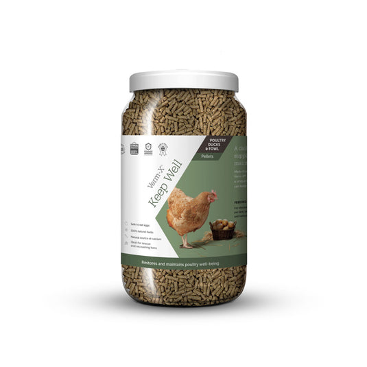 Verm X Keep Well Natural Pelleted Poultry Tonic