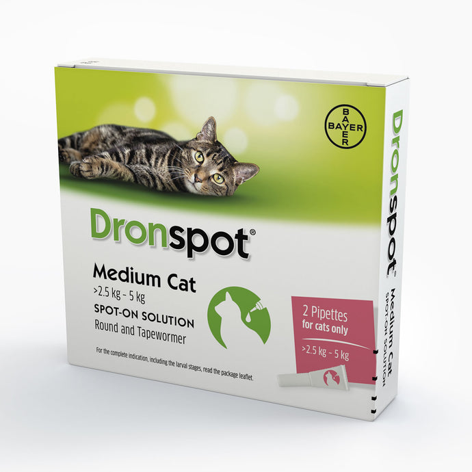 Vetoquinol Dronspot Spot On Solution For Medium Cats