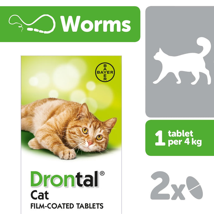 Vetoquinol Drontal Cat Film Coated Tablets