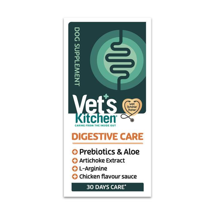 Vet's Kitchen Digestive Care Dog Supplement Prebiotics/Aloe