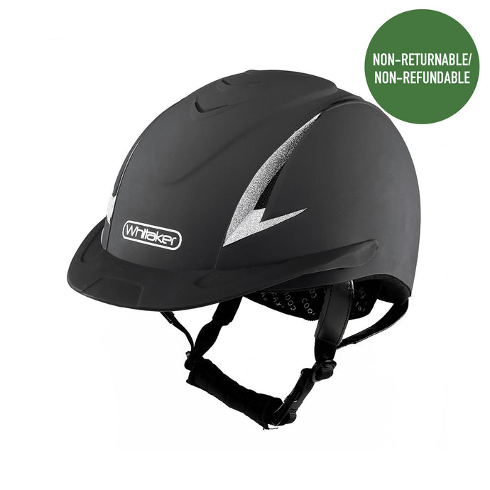 Whitaker Nrg Helmet With Sparkles Black/Silver