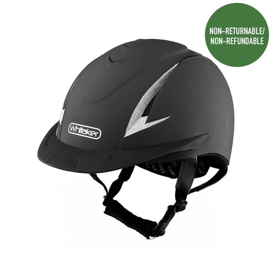 Whitaker Nrg Helmet With Sparkles Black/Silver