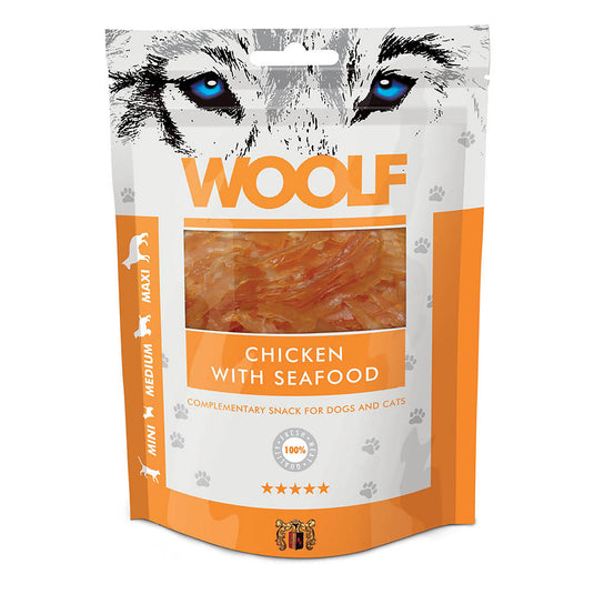 Woolf Chicken With Seafood