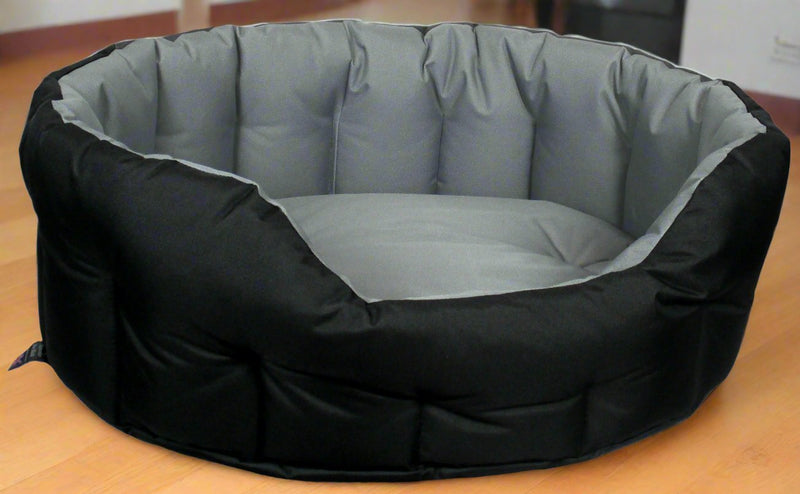 Load image into Gallery viewer, P&amp;L Country Dog Tough Heavy Duty Oval High Sided Waterproof Dog Beds.
