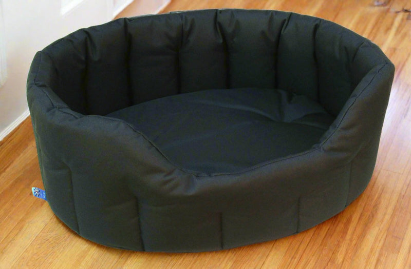 Load image into Gallery viewer, P&amp;L Country Dog Tough Heavy Duty Oval High Sided Waterproof Dog Beds.
