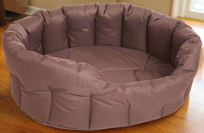 Load image into Gallery viewer, P&amp;L Country Dog Tough Heavy Duty Oval High Sided Waterproof Dog Beds.
