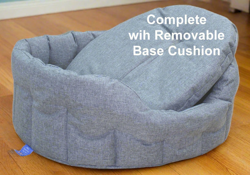 Load image into Gallery viewer, P&amp;L Country Dog Tough Heavy Duty Oval High Sided Waterproof Dog Beds.
