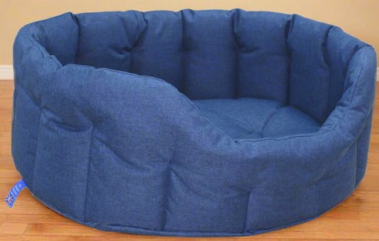 P&L Country Dog Tough Heavy Duty Oval High Sided Waterproof Dog Beds.
