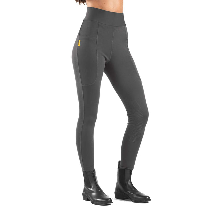 Whitaker B367 K Alderley Childrens Riding Tights Grey