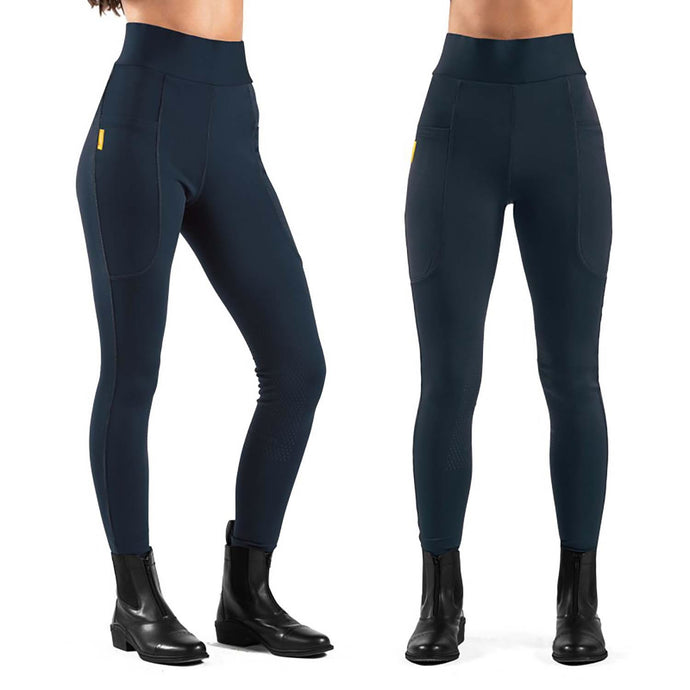 Whitaker B367 K Alderley Childrens Riding Tights Navy