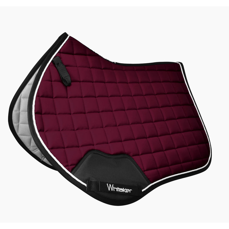 Load image into Gallery viewer, Whitaker Sc160 Club Close Contact Saddle Pad Burgundy
