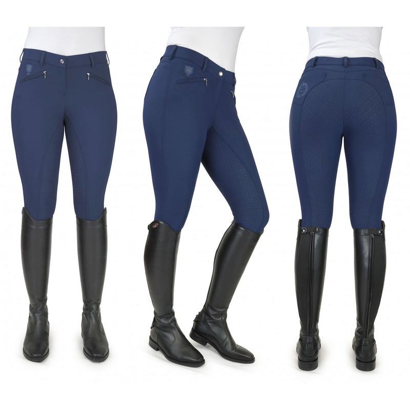 Load image into Gallery viewer, Whitaker B167 Lyon Performance Breeches Navy
