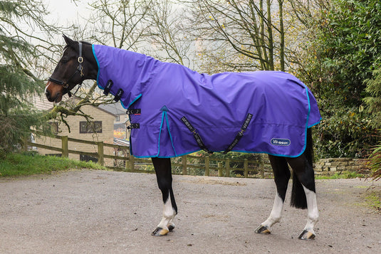Whitaker R441 Rastrick V2 0 G Fixed Neck Turnout Rug Purple