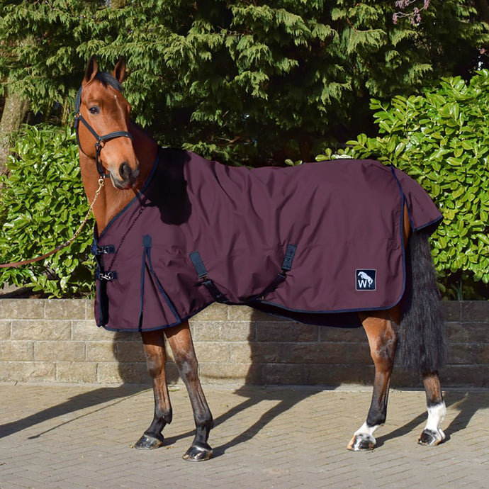 Whr1 W Horse 0 G Turnout Rug Purple