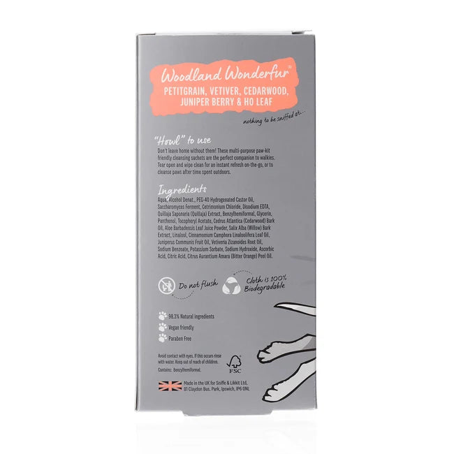 Load image into Gallery viewer, Sniffe &amp; Likkit - Whippets (Paw-Kit Cleansing Wipes)
