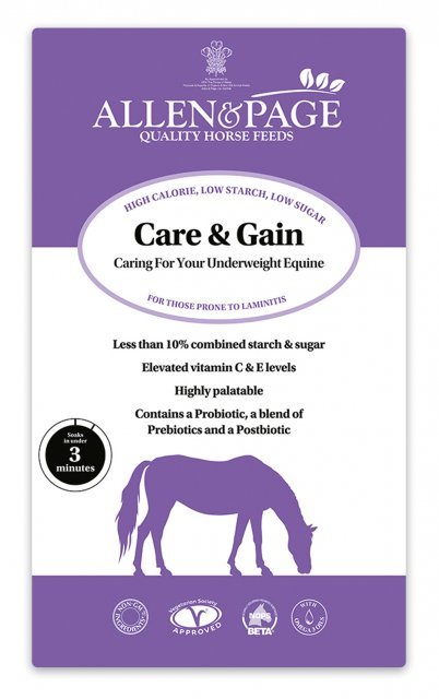 A & P Care & Gain 20kg - Ashurst Equestrian & Country