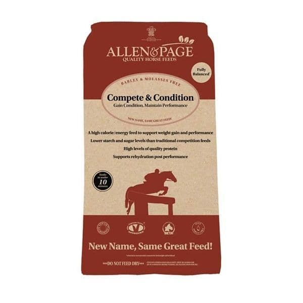 A & P Compete & Condition 20kg - Ashurst Equestrian & Country