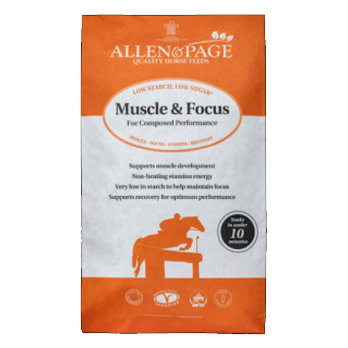 A & P Muscle & Focus 20kg - Ashurst Equestrian & Country