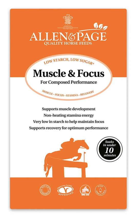 A & P Muscle & Focus 20kg - Ashurst Equestrian & Country