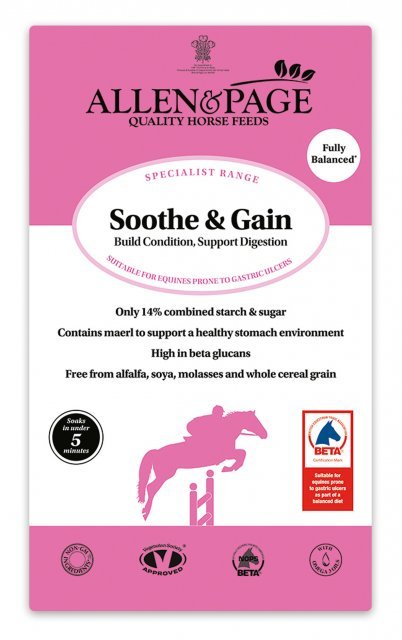 A & P Soothe & Gain 15kg - Ashurst Equestrian & Country