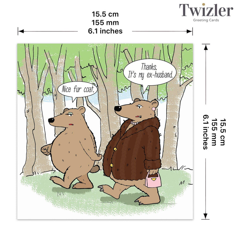 Load image into Gallery viewer, Ex-Husband - Funny Blank Card

