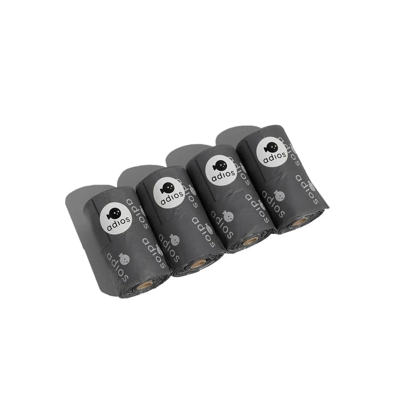 Load image into Gallery viewer, Adios Handle On A Roll Poo Bags 4 Rolls - Ashurst Equestrian &amp; Country

