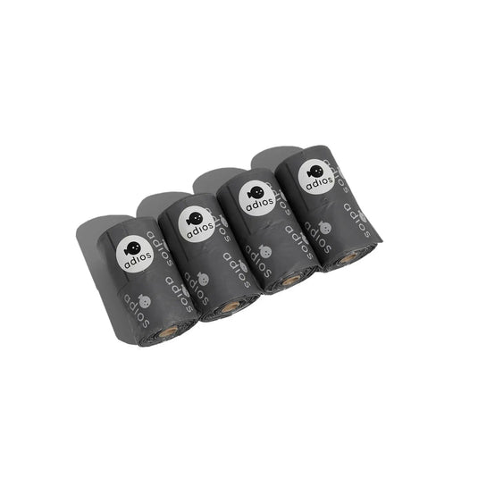 Adios Handle On A Roll Poo Bags 4 Rolls - Ashurst Equestrian & Country