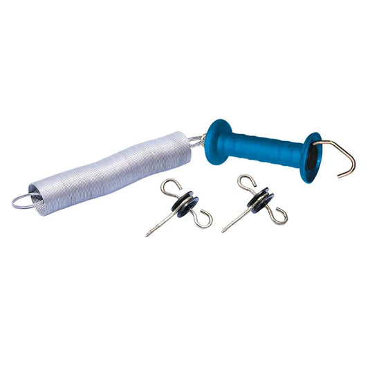 Agrifence Super Spring Gate Kit Blue/Silver - Ashurst Equestrian & Country